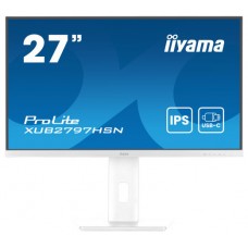 iiyama ProLite XUB2797HSN-W2 pantalla para PC 68,6 cm (27") 1920 x 1080 Pixeles Full HD LED Blanco (Espera 4 dias)